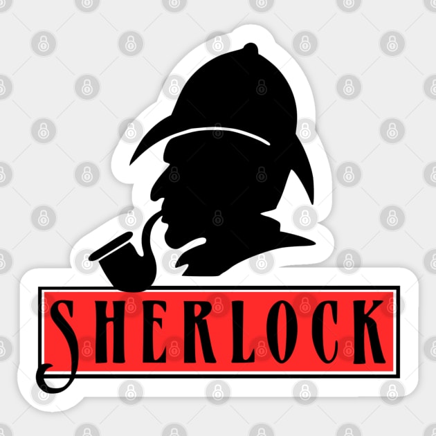 Sherlocker Sticker by Prossori